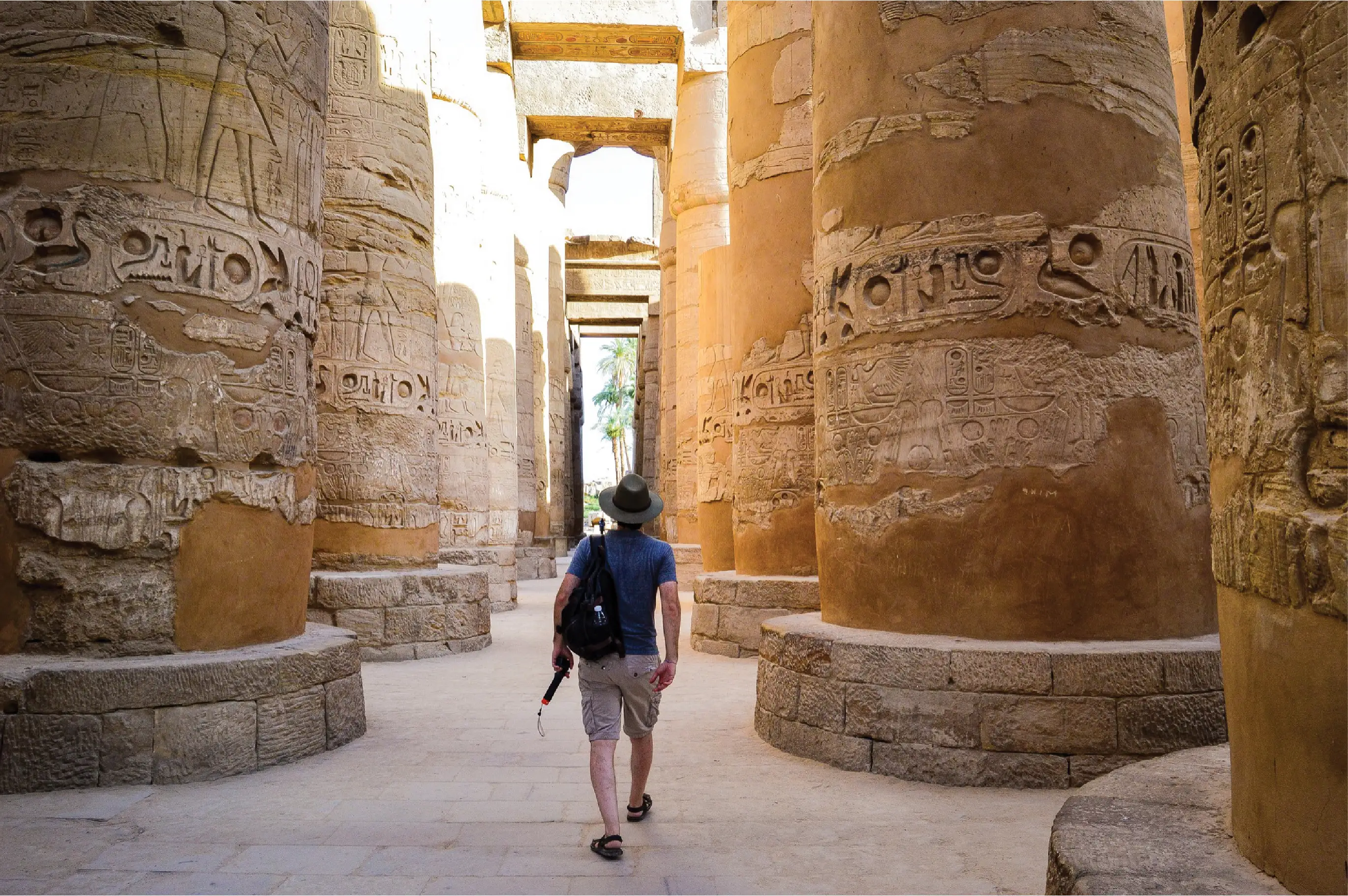 Walk among the legendary monuments of Cairo, Giza, Luxor, and Aswan.